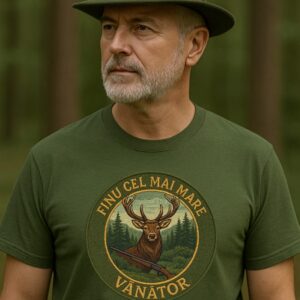 Tricou de vânătoare personalizat pentru Finu