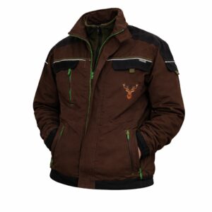 Geacă outdoor cu cerb brodat
