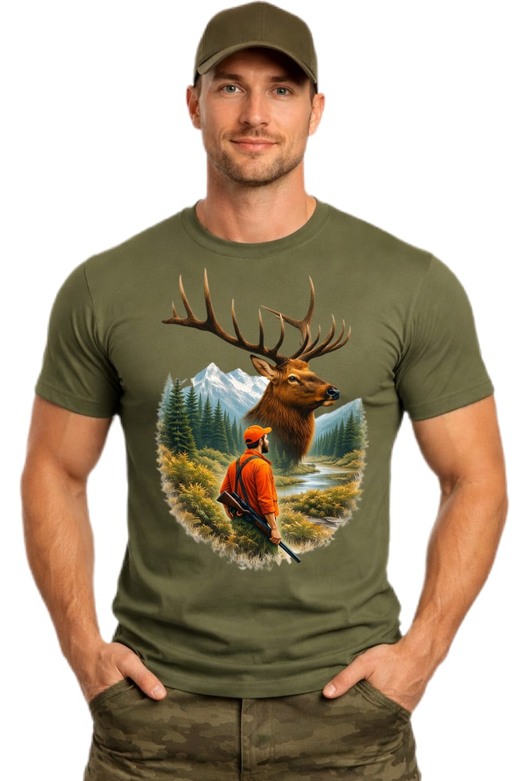 Tricou de vanatoare personalizat HUNTECORE05