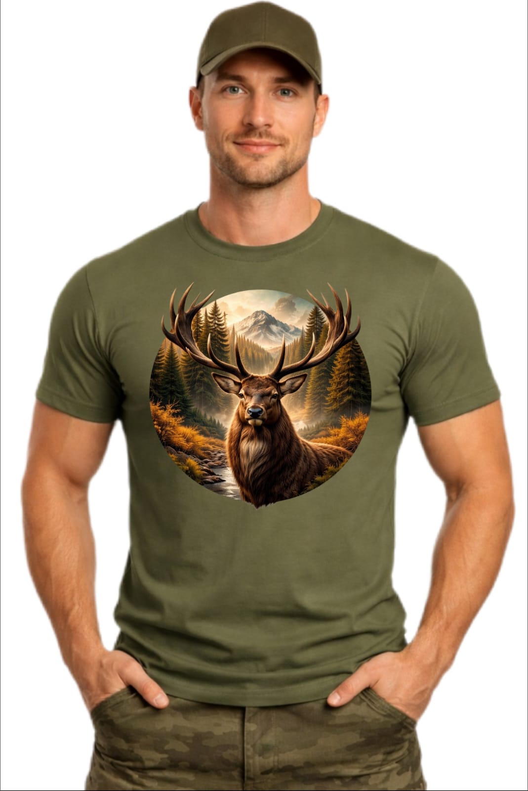 Tricou de vanatoare personalizat HUNTECORE02
