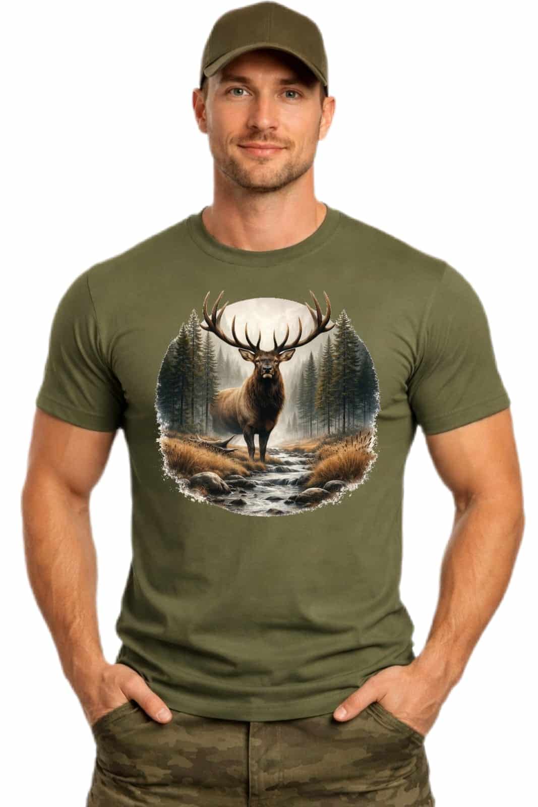 Tricou de vanatoare personalizat HUNTECORE03