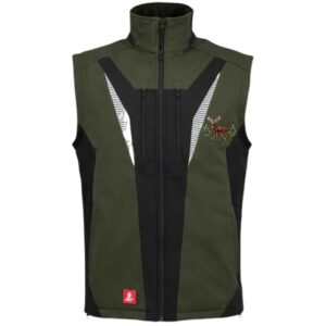 Vesta de Vânătoare Softshell cu Cerb Brodat