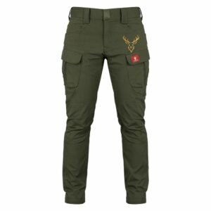 Pantaloni de Vânătoare model Clasic cu Cerb Brodat – Premium Outdoor