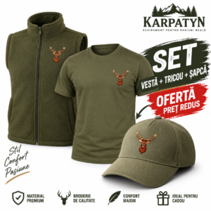 Set Vesta,Tricou si sapca Vânătoare